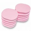 Jutique Cleansing Sponge 15mm, Pink, 10 Pieces / 쥬띠크 클렌징 해면 스펀지 15mm, 핑크, 10개
