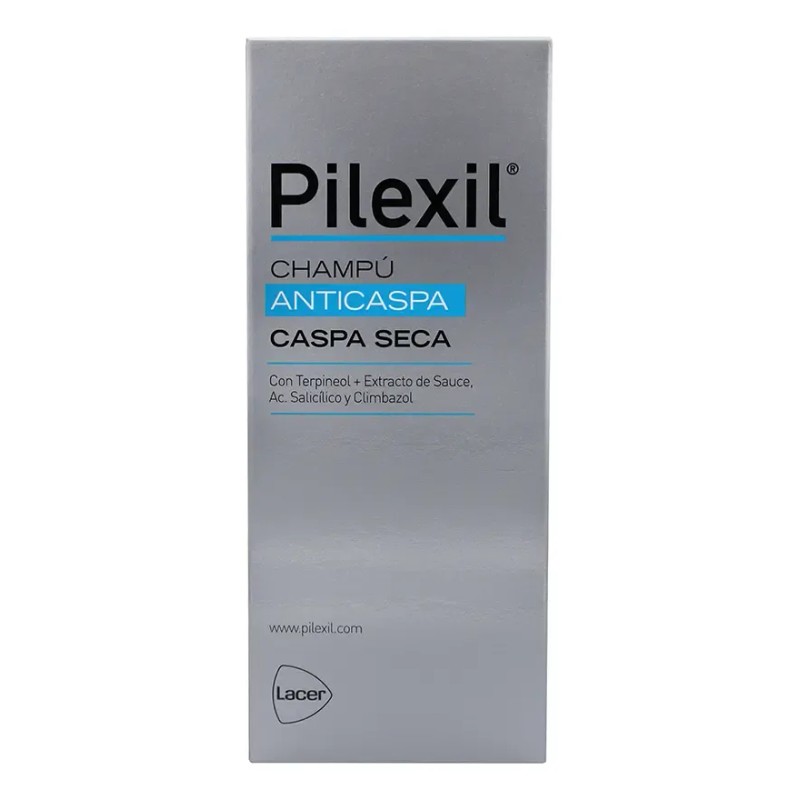 Pilexil Shampoo Anticaspa Caspa Grasa Bote 300ml.