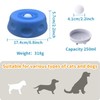 Slow Feeder Dog Bowls for Liquid Treats, Ball-in Interactive Bone
