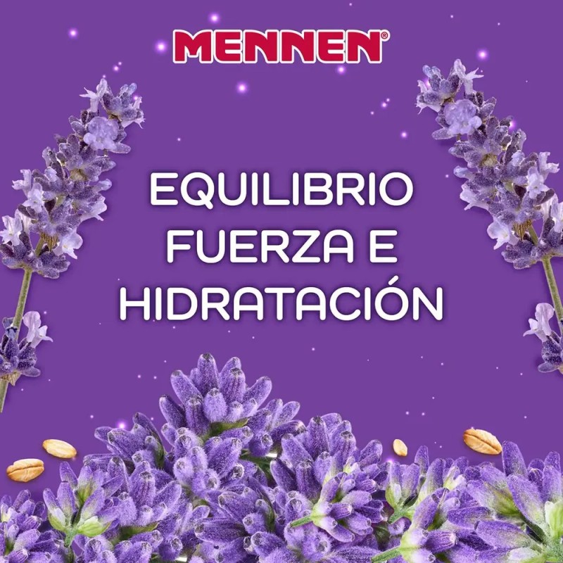 Shampoo Hidratación Y Equilibrio Con Lavanda 700 Ml Mennen
