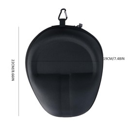 Leadigol 1PCS Earphone Storage Bag,Portable Headphone Case Pouch Wireless Headset Case Headphone Storage Bag Headset Carrying Box(Grey)