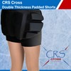 CRS Cross Extra Thick Padded Figure Skating Shorts. Double Thickness