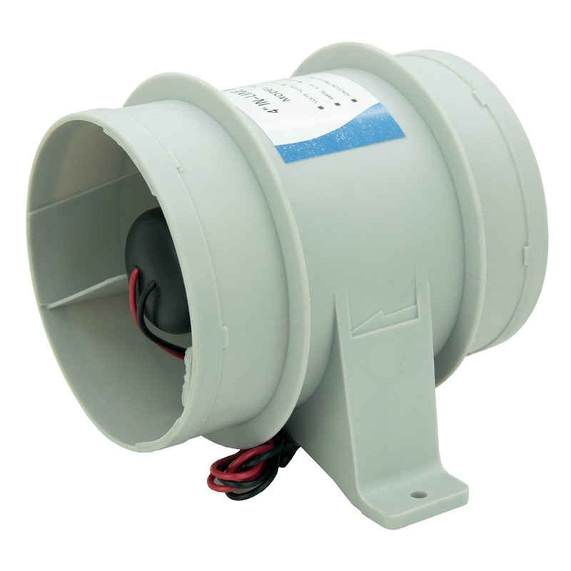 12V 4-Inch Bilge Blower for Boat in Line with Interior