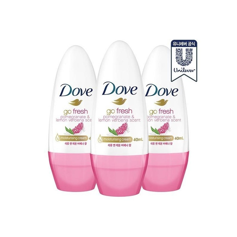 3 roll-ons of 40ml deodorant / 데오드란트 롤온 40ml 3개