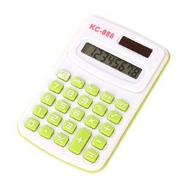 Mini Calculator, Portable Calculator with 8 Digit LCD Display Screen for Children Students Calculator | Standard Function Simple Calculator Small-(Random Color)