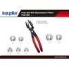 Kauplus Fuel Line & A/C Line Disconnect Pliers Tool Kit,W/Fuel