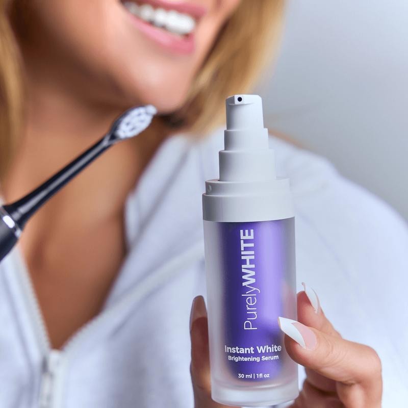 PurelyWHITE | Advanced Brightening Serum | Instant Whitening, Colour Corrector,