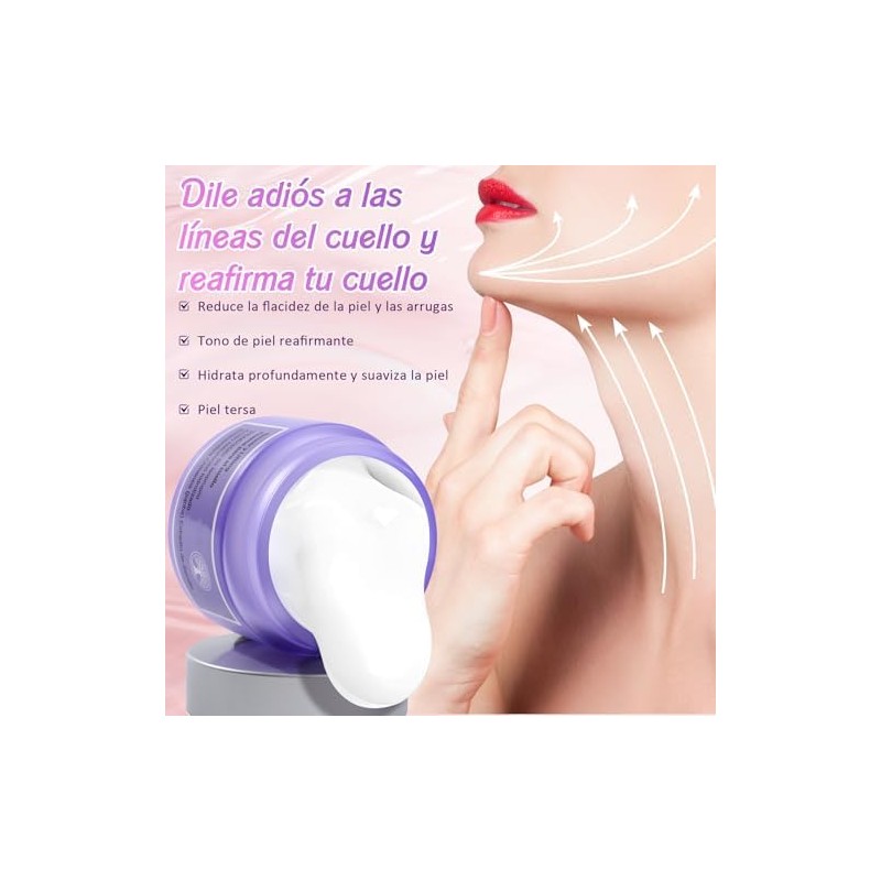 Crema para Cuello Reafirmante, 2Pcs Collagen Firming Cream