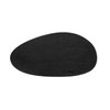 Silwy® Metal Nano Gel Placemat Black (small) in Leather Look