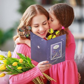 DTESL 3D Pop up Birthday Card for Women Girl Kids, Funny Birthday Card, Animal Birthday Gifts Card, Thank You Card Greeting Card, Anniversary Card, Pop Up Fathers Day Card, Birthday Gifts for Mom