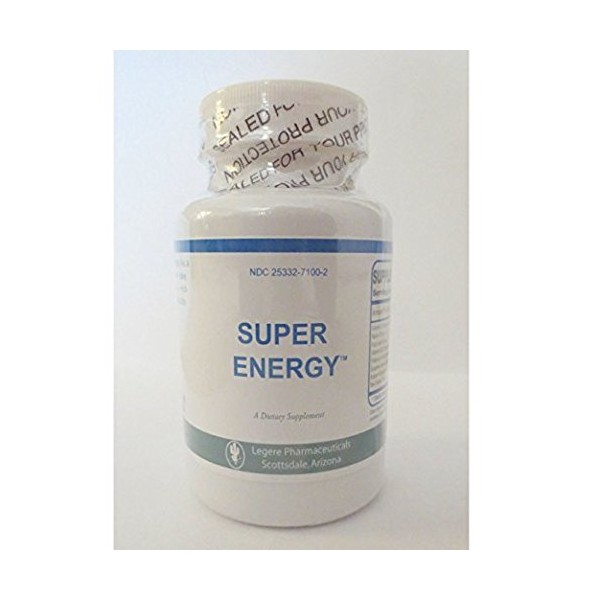 Super Energy - Guarana, Korean Ginseng Natural - 60 Tablets