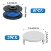 COEWUR Pack of 8 Grass Trimmer Spool AC14RL3A Replacement Spool
