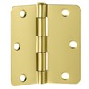Door Hinges for Interior Doors 10-Pack 3-1/2-inch x 3-1/2-inch, Design