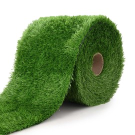 Yescom Artificial Grass Rug Paver Turf Strip Fake Carpet Synthetic Lawn 33'x1'(33 Sq.Ft) 1.38" Pile Height for Landscape Walkway