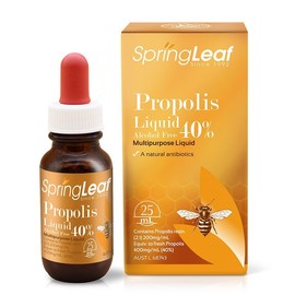 Spring Leaf Propolis 40% Multipurpose Liquid (Alcohol-Free) 25ml