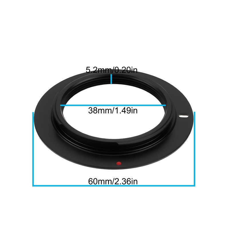 eMagTech M39 to F Lens Mount Adapter Compatible with Leica