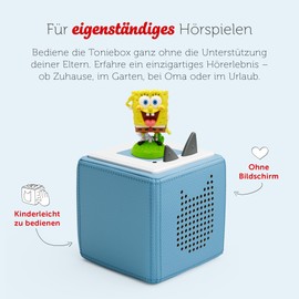 tonies Audio Figure for Toniebox, Spongebob Squarepants - The Remote Controlled Driving Student and Other Adventures, Audio Play for Children from 6 Years, Playing Time Approx. 51 Minutes