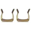 Just Accessories® Metal U Clips For Divan Bed Bases Ottoman