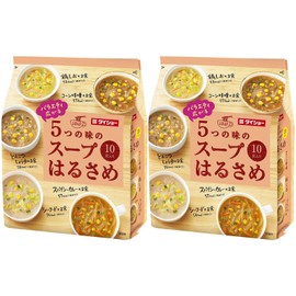 Daisho (2 Bag Set) Variety Spread 5 Flavor Soup Harusame 10 Serves x 2 Bags