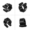 30 Pcs Black Billiards Cue Clip Fishing Rod Clips Regular
