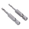 KIMISS 5 Pcs High Speed Steel Hex Shank Drill Bits