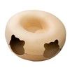 Cat Tunnel Bed with 2 Ventilated Windows Removable Washable Felt