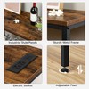 HOOBRO 70.9 Inches Console Table with Charging Station, Extra Long