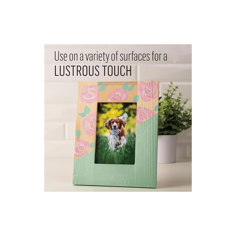 FolkArt Perle Acrylic Craft Paint, Mint Chip, 2 fl oz