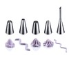 Westmark Garnishing Set Maxi 7 pcs, Stainless Steel White/Silver, 48