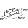 Prime-Line L 5839 Clear Plastic Window Grid Retainer Clips (6