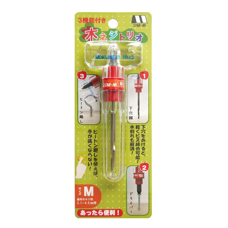 Star-M 35-M Wood Screw Trio M