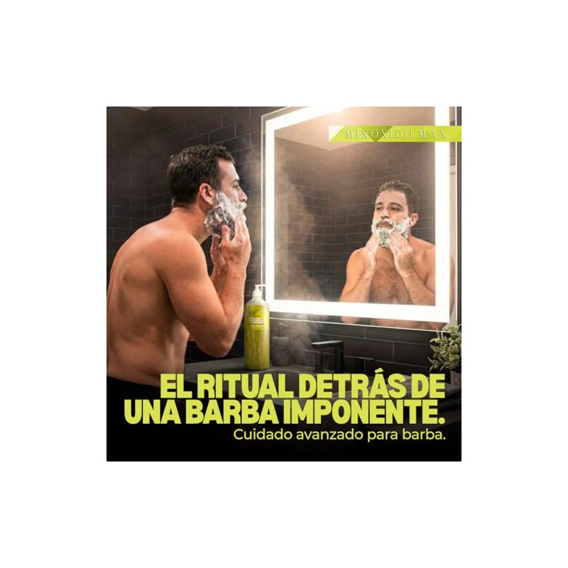 Shampoo Tratamiento Capilar con Tecnología Patentada MinoxidilMax, Crecimiento de Barba