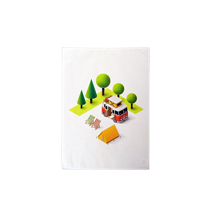 Half a Donkey Camper Van and Tent Design Cotton Tea