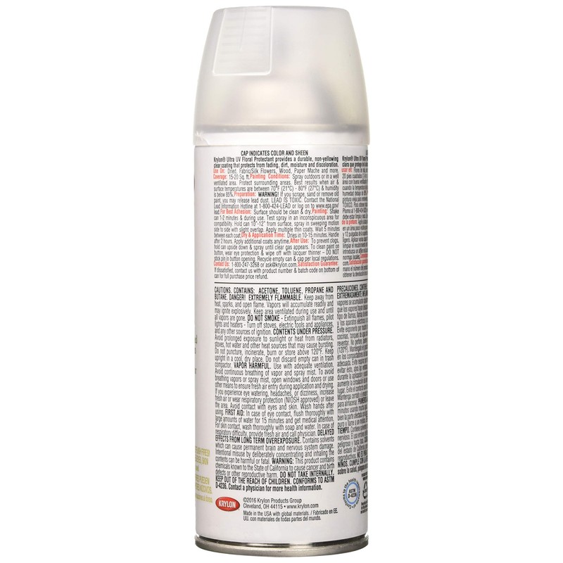Krylon 11 oz Uv Floral Protectant Spray, Multicolor