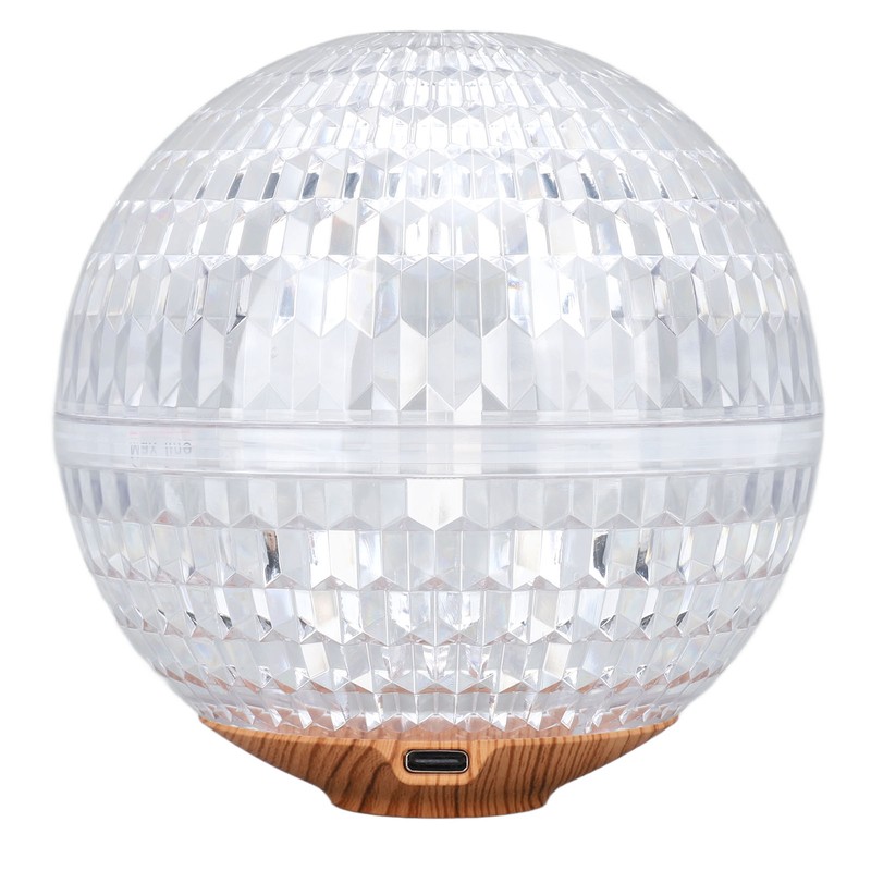 Mini Humidifier Night Light Crystal Ball 2.2w 350ml RGB USB
