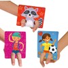 PEACEABLE KINGDOM Valentine Sports Finger Puppet, 1 EA