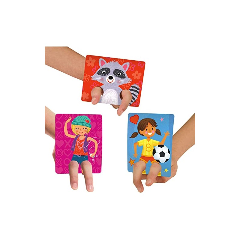 PEACEABLE KINGDOM Valentine Sports Finger Puppet, 1 EA