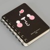 SENRISE Animal Spiral Notebook, Mini Cute Cartoon Diary Notepad A7