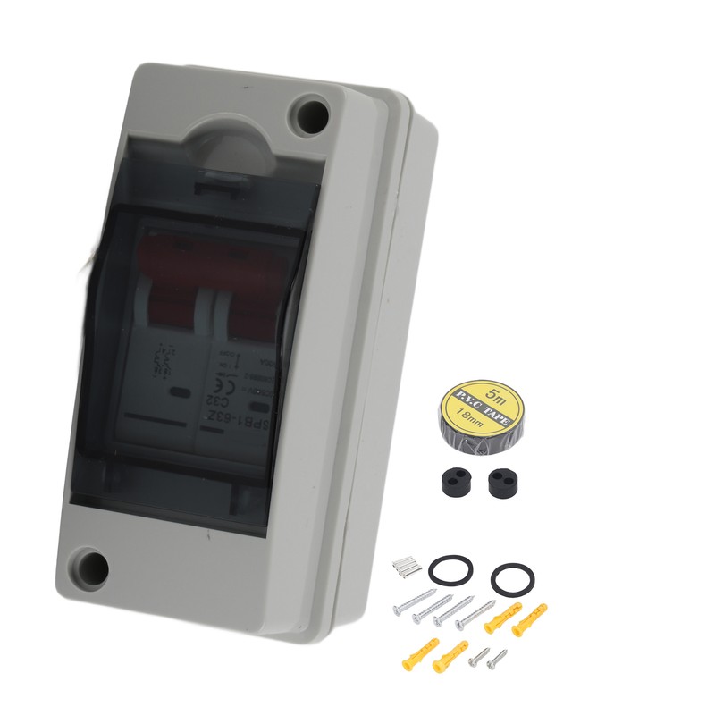 PV Solar Disconnect Switch Photovoltaic Circuit Isolator Miniature RV Breaker