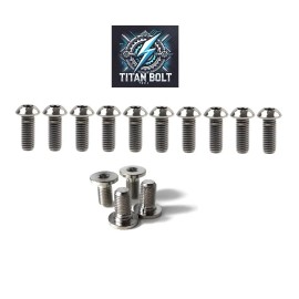 Titanium Front & Rear Disc Brake Rotor Bolts Ducati  1199 1299 V2 V4 V4S V4SP V4