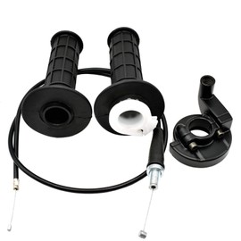 Royitay Twist Throttle Assembly and 36" Throttle Cable for Yamaha SSR Coolster Roketa SDG NST X-Treme 50cc 70cc 110cc 125cc Engine Dirt Bikes Pit Bike