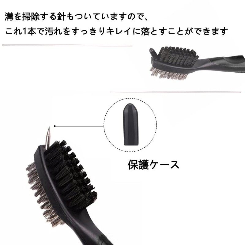Golf Brush 3 in 1 Golf Cleaning Brush, Golf Club