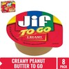 Jif To Go Creamy Peanut Butter, 8-1.5 Ounce Cups, 7g