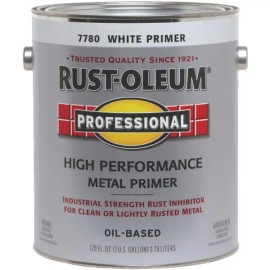 RustOleum Stops Rust 1 Gal RustOleum Stops Rust 400 VOC Flat White Clean Metal Paint Primer 7780-402