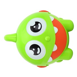 SUPVOX Cartoon Automatic Bubble Maker Creative Bubble Blower for Easy to Use for and Party Fun and Safe Design Green