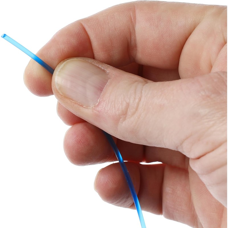 Dnuzewr .065''/1.6mm Grass Trimmer Line 328ft/100m Round Nylon Weed Trimmer