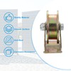 PATIKIL 3" Groove Wheel, H-Type Groove Wheel Caster for Rolling