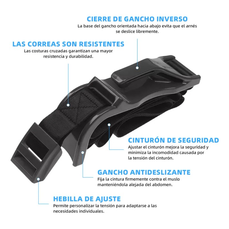 Cinturn De Seguridad Maternidad Conductora Embarazada Auto