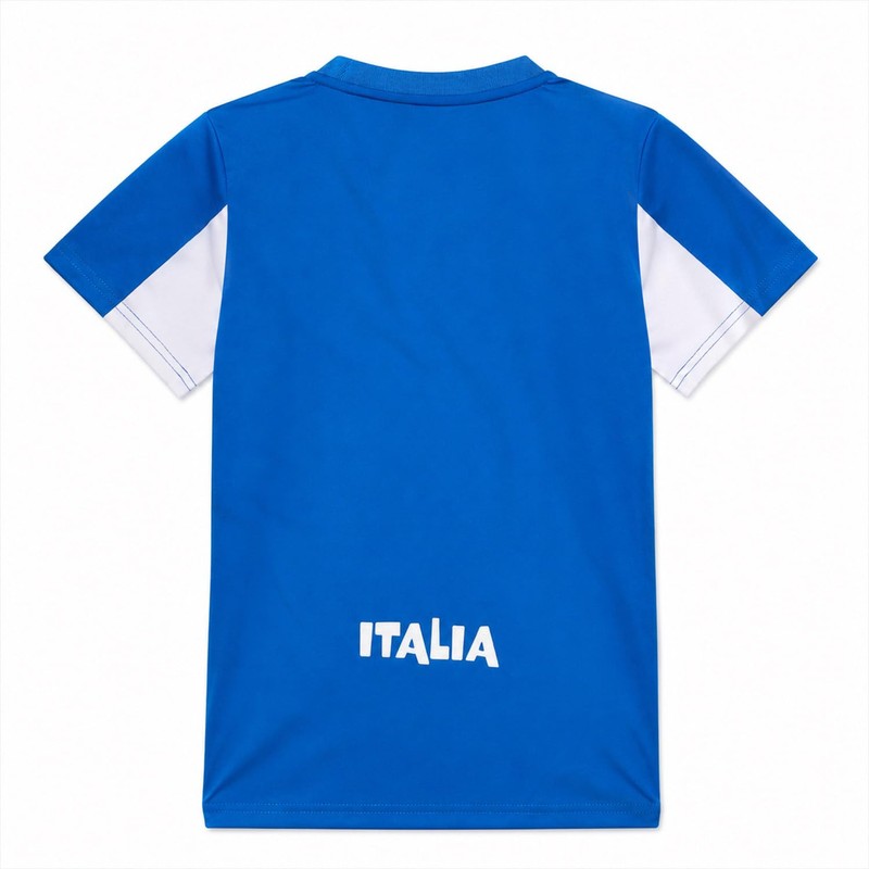 ITALIA FIGC Completo Calcio Ufficiale per Bambino e Ragazzo -