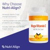 Nutri-Align Mega Vitamin C | 120 High Strength Vitamin C